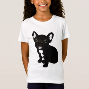 Cute Brindle Frenchie Puppy T-shirt