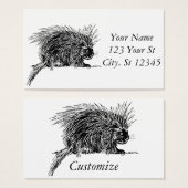 Cute Bristed Thunder_Cove Visitekaartje (Voorkant /achterkant)