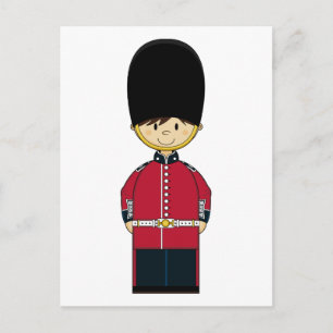 Cute British Royal Guard Briefkaart