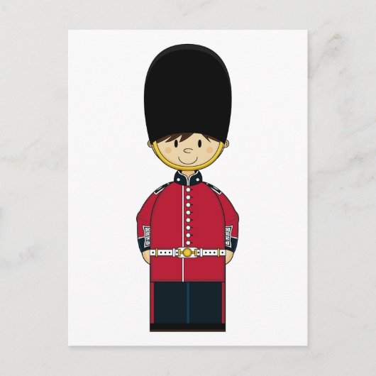 Cute British Royal Guard Briefkaart (Voorkant)