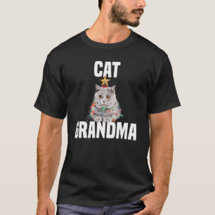 Cute British Short Hair Cat met airy Lights Cat T-shirt
