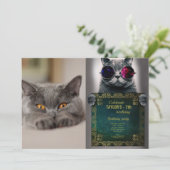 Cute British Shorthair cat Kaart (Staand voorkant)