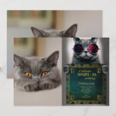 Cute British Shorthair cat Kaart (Voorkant / Achterkant)