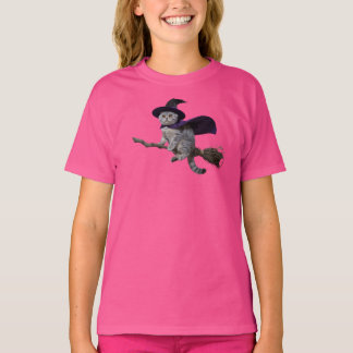 Cute Britse Korthaar Heks Kinderen T-Shirt