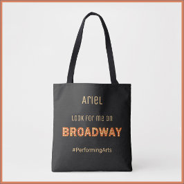 Cute Broadway Rising Star-Canvas tas