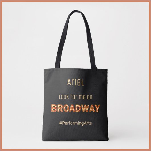 Cute Broadway Rising Star-Canvas tas