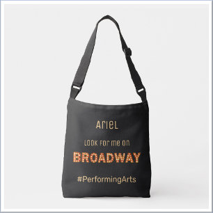 Cute Broadway Rising Star Crossbody Bag Crossbody Tas