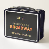 Cute Broadway Rising Star Metal Lunch Box (Voorkant)