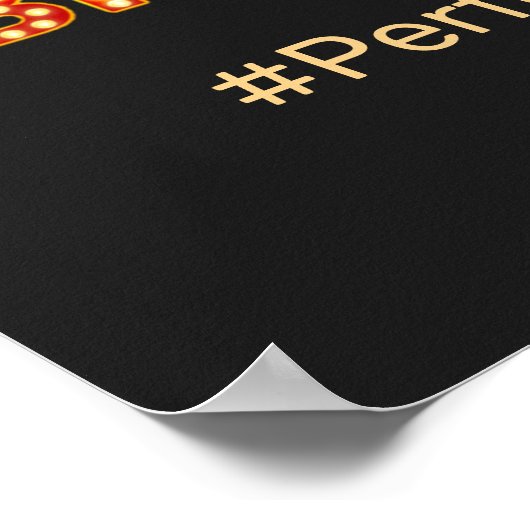 Cute Broadway Rising Star-Poster Poster (Hoek)