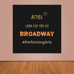 Cute Broadway Rising Star-Poster Poster