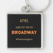 Cute Broadway Rising Star Sleutelhanger (Voorkant)