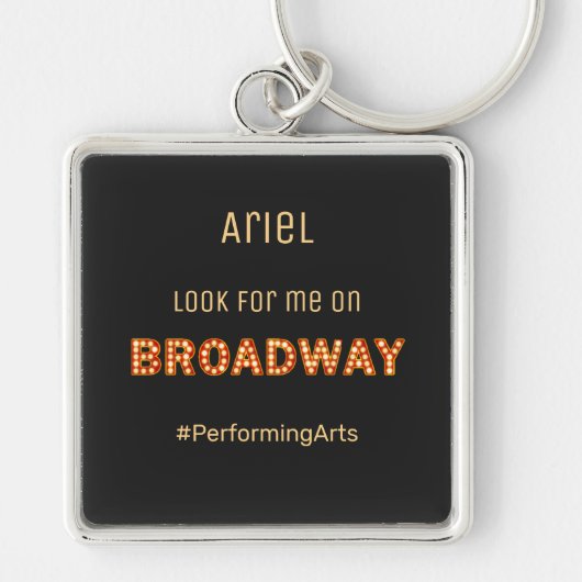 Cute Broadway Rising Star Sleutelhanger (Voorkant)