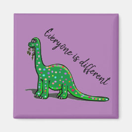 Cute Brontosaurus Dinosaur Magnet