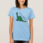 Cute Brontosaurus Dinosaur T-shirt (Voorkant)