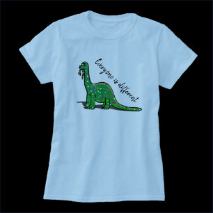 Cute Brontosaurus Dinosaur T-shirt