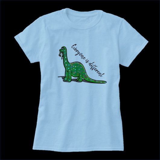 Cute Brontosaurus Dinosaur T-shirt