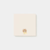 Cute Brown Beer Post-it® Notes (Voorkant)