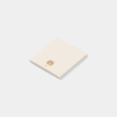 Cute Brown Beer Post-it® Notes (Schuin)