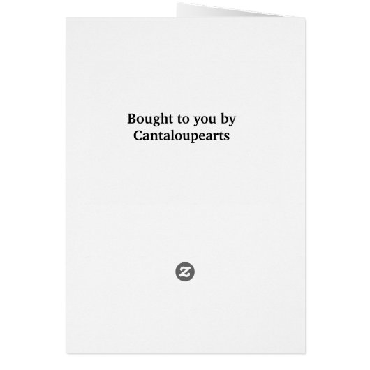 Cute Brown Cartoon Dog age (Achterkant)