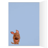 Cute Brown Cartoon Dog age (Binnen (Links))