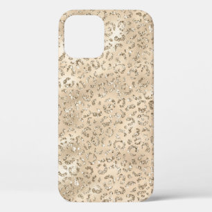 Cute brown Cheetah Leopard Skin Print Patroon Case-Mate iPhone Case