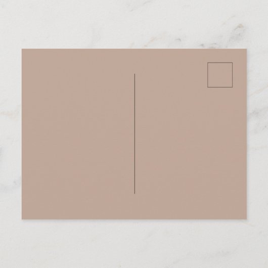 Cute Brown Cream Hedgehog Mouse Briefkaart (Achterkant)