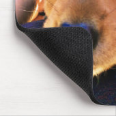 Cute Brown Dachshund Puppy Dog Muismat (Hoek)