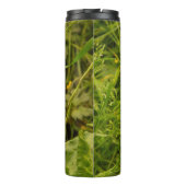 Cute Brown Ferret in de Grass Foto Thermosbeker (Achterkant)