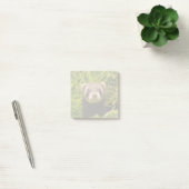 Cute Brown Ferret in de Grass Post-it® Notes (Kantoor)