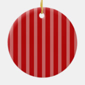 Cute Brown Haire Cheerleader kerstversiering Keramisch Ornament (Achterkant)