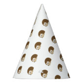 Cute Brown Hedegel Feesthoedjes (Links)