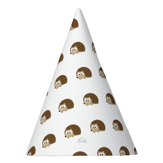 Cute Brown Hedegel Feesthoedjes (Rechts)