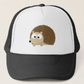 Cute Brown Hedegel Trucker Pet (Voorkant)
