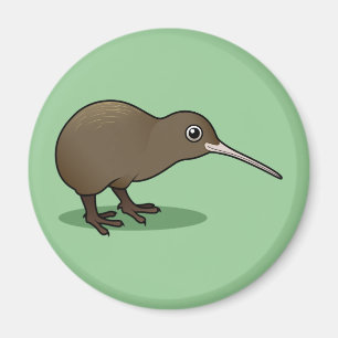 Cute Brown Kiwi uit Nieuw-Zeeland Magneet