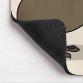 Cute Brown Kiwi uit Nieuw-Zeeland Muismat (Hoek)