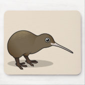 Cute Brown Kiwi uit Nieuw-Zeeland Muismat (Voorkant)