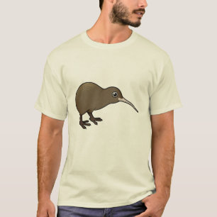 Cute Brown Kiwi uit Nieuw-Zeeland T-shirt