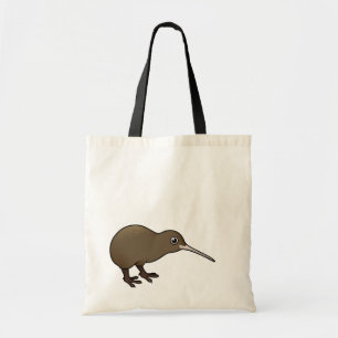 Cute Brown Kiwi uit Nieuw-Zeeland Tote Bag