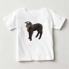 Cute Brown Lamb Baby T-Shirt