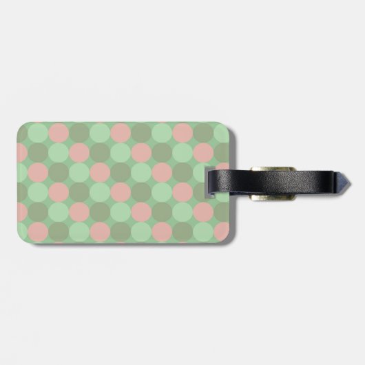 Cute Brown Owl w/roze Bow Bagagelabel (Achterkant horizontaal)