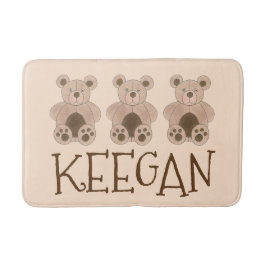 Cute Brown Plush Speelgoed Teddy Bear Stuffed Anim Badmat