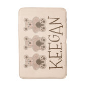 Cute Brown Plush Speelgoed Teddy Bear Stuffed Anim Badmat (Voorkant Verticaal)