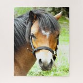CUTE BROWN PONY LEGPUZZEL (Verticaal)