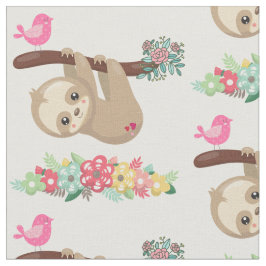 Cute Brown-sleuf onderaan patroon Stof