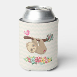 Cute Brown-sleuf ondersteboven Blikjeskoeler