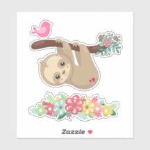Cute Brown-sleuf ondersteboven