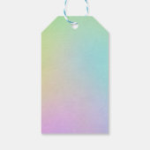 Cute Brown Sloth Mediting Peacely Cadeaulabel (Achterkant)