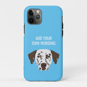 Cute Brown-Spotted Dalmatian Case-Mate iPhone Case