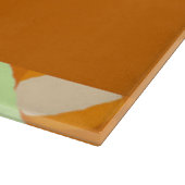 Cute brown squirrel patroon snijplank (Hoek)