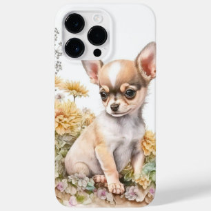 CUTE BROWN & WHITE CHIHUAHUA PUPPY DOG Case-Mate iPhone 14 PRO MAX HOESJE